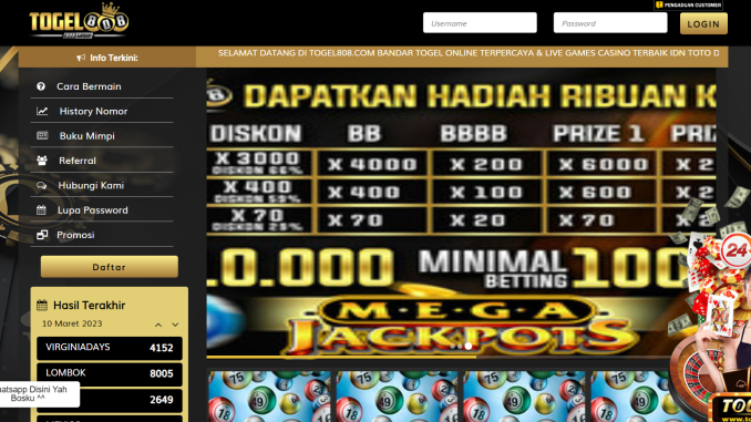 TOGEL808 TOGEL808